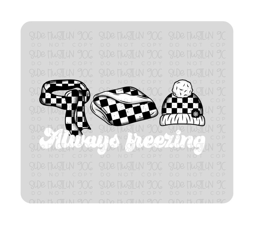 Always Freezing white-Ready to Press Transfer