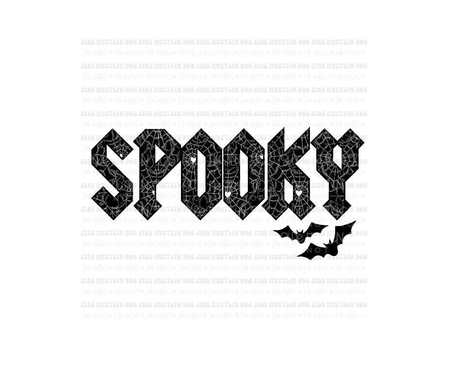 Spooky-Ready to Press Transfer