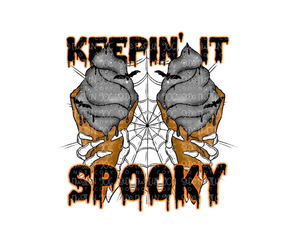 Keepin it Spooky-Ready to Press Transfer