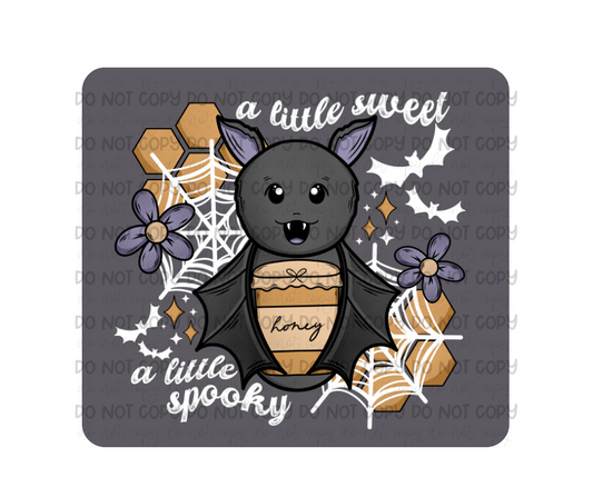 A little Sweet A little Spooky white-Ready to Press Transfer