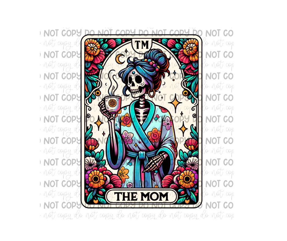 The Mom tarot-Ready to Press Transfer