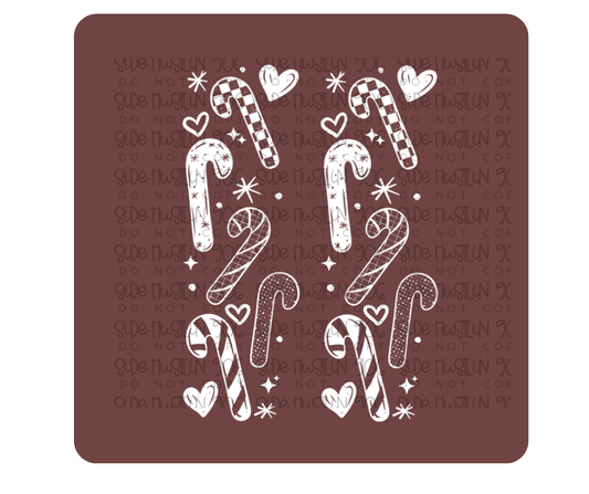 Sweet but Twisted Single Color Sleeve-Ready to Press Transfer