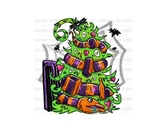 Creepmas Tree-Ready to Press Transfer