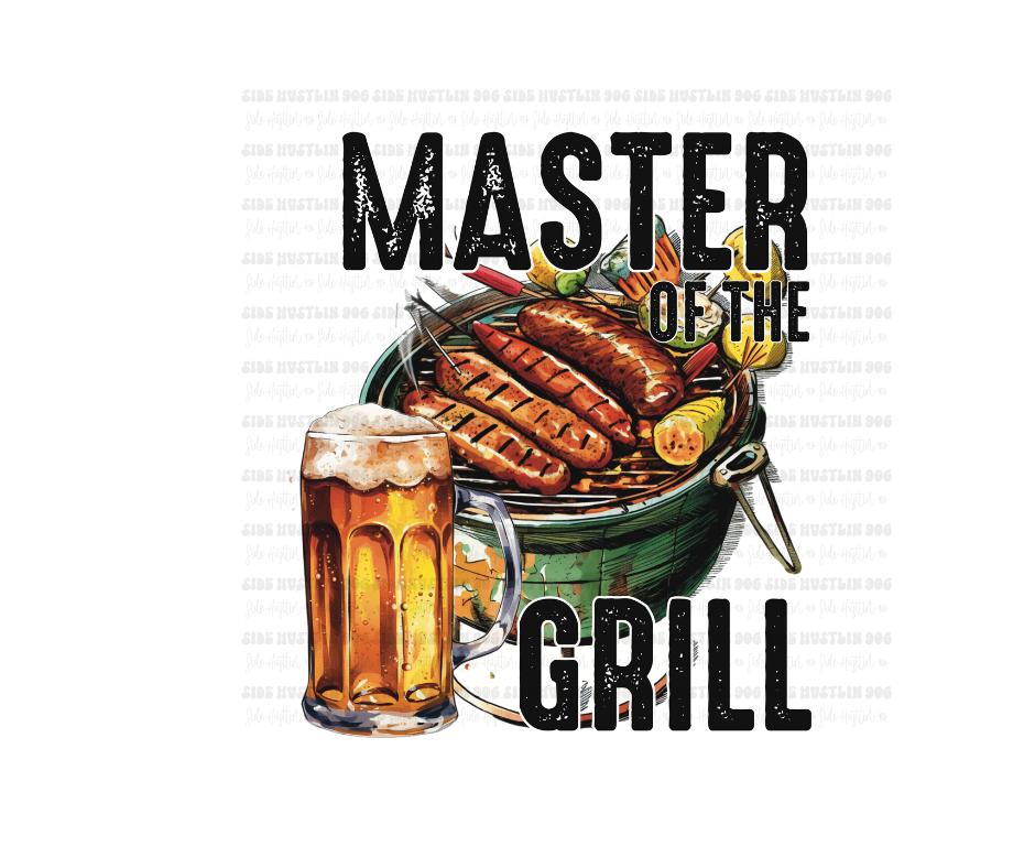 Master of the Grill-Ready to Press Transfer