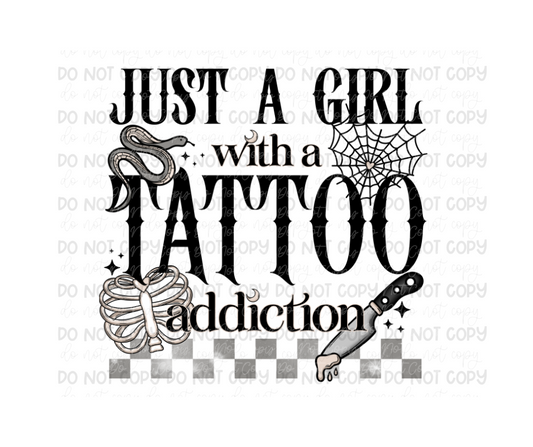 Tattoo Addiction-Ready to Press Transfer