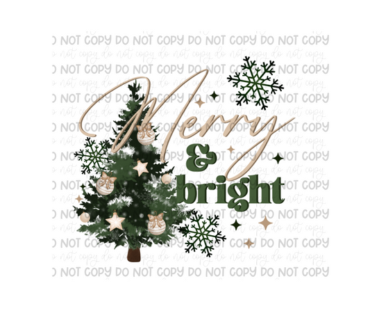 Merry & Bright-Ready to Press Transfer