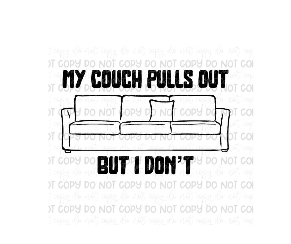 Couch pulls Out-Ready to Press Transfer