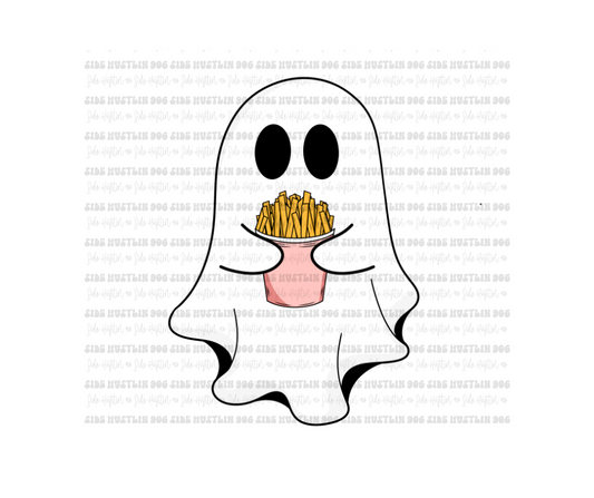 Ghost Fries-Ready to Press Transfer