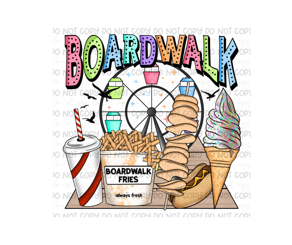 Boardwalk-Ready to Press Transfer