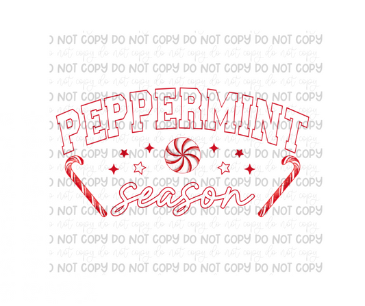 Peppermint Season-Ready to Press Transfer