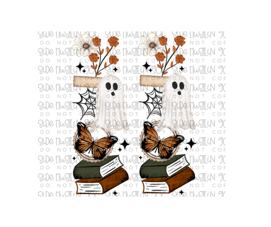 Book Ghostie Sleeve-Ready to Press Transfer