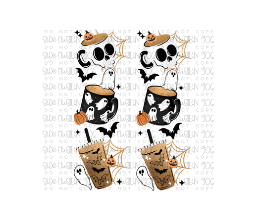 Freshly Boo’D Coffee Sleeve-Ready to Press Transfer