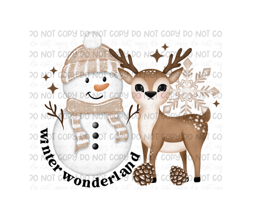 Winter Wonderland-Ready to Press Transfer