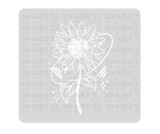 Sunflower Single Color-Ready to Press Transfer