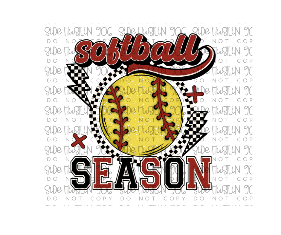 Softball Season-Ready to Press Transfer