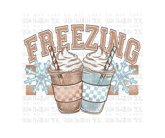 Freezing Frappuccino's-Ready to Press Transfer