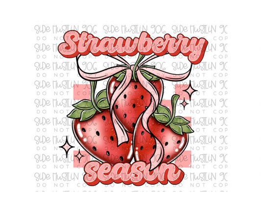 Strawberry Season-Ready to Press Transfer