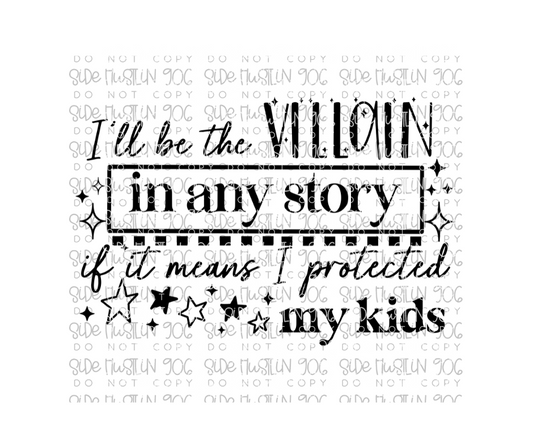 Villian Story (kids)-Ready to Press Transfer