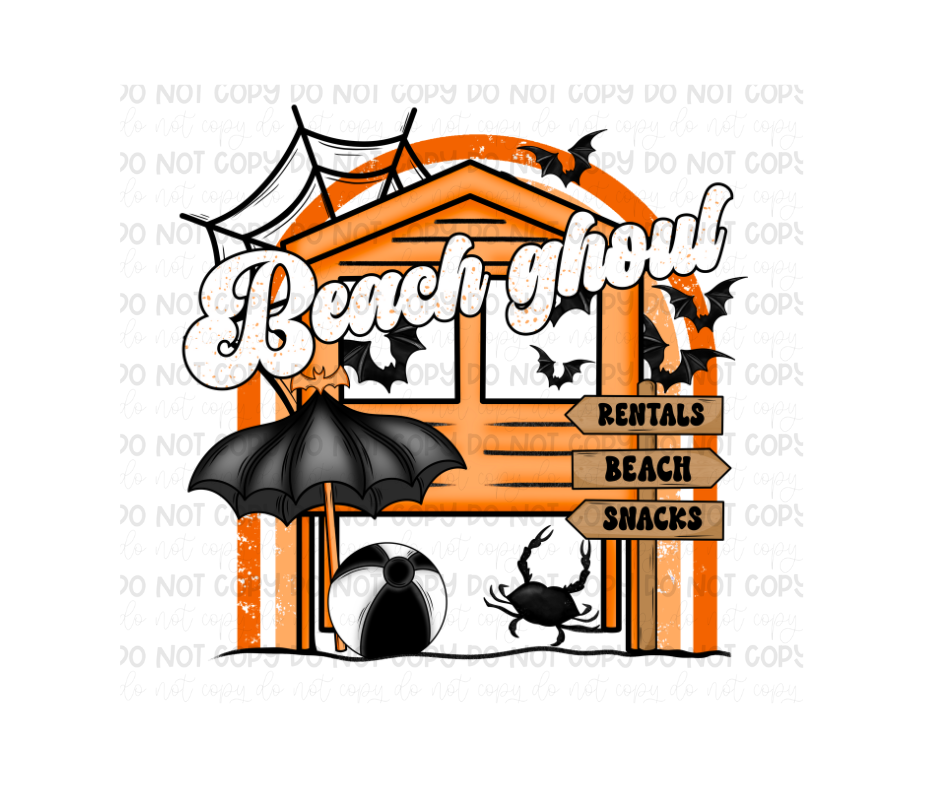 Beach Ghoul main-Ready to Press Transfer