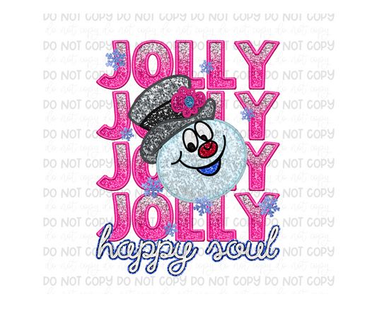 Jolly Happy Soul-Ready to Press Transfer