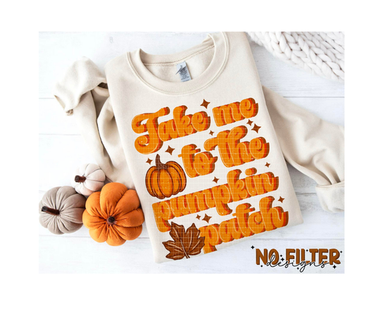 Pumpkin Patch-Ready to Press Transfer