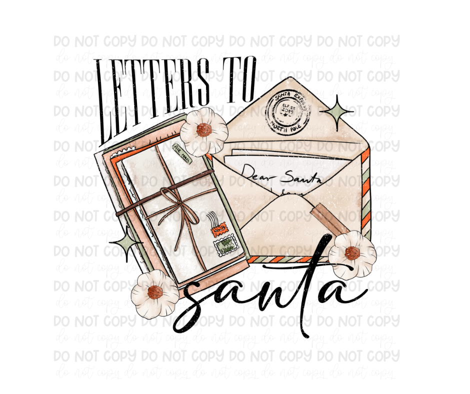 Letters to Santa-Ready to Press Transfer