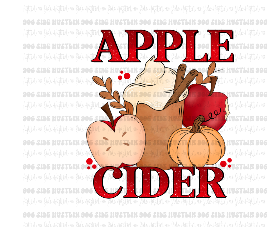 Apple Cider-Ready to Press Transfer