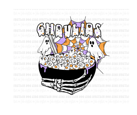 Ghoulios-Ready to Press Transfer