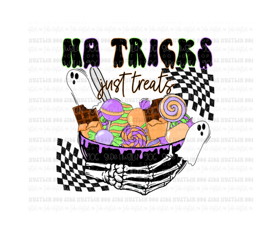 No Tricks just Treats-Ready to Press Transfer