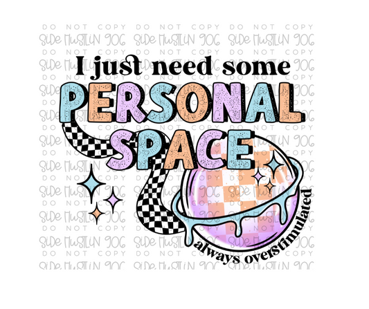 Personal Space-Ready to Press Transfer