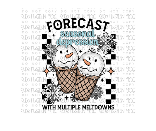 Seasonal Depression-Ready to Press Transfer
