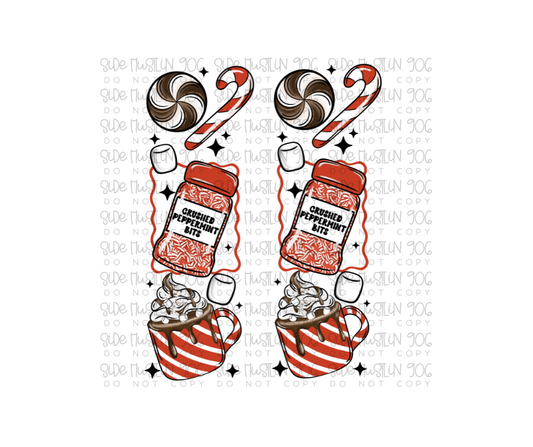 Peppermint Sleeve-Ready to Press Transfer