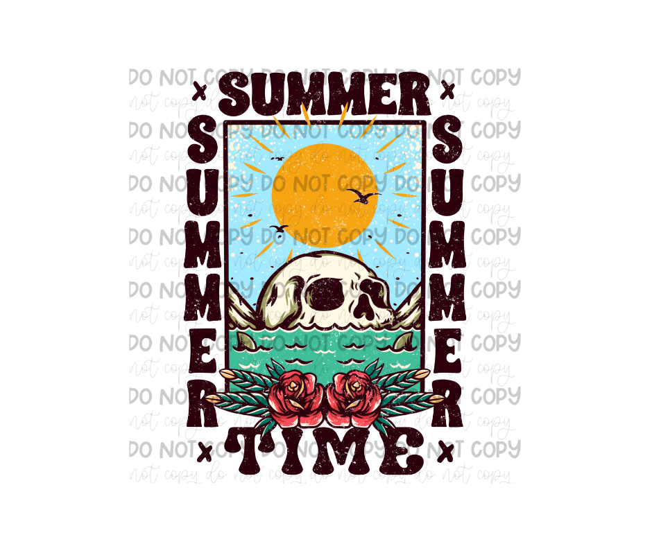 Summer Summer Summer-Ready to Press Transfer