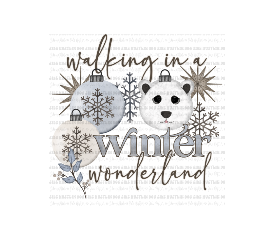 Winter Wonderland-Ready to Press Transfer