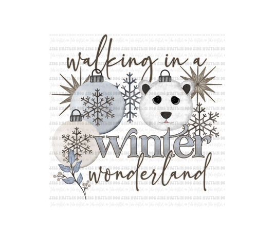 Winter Wonderland-Ready to Press Transfer