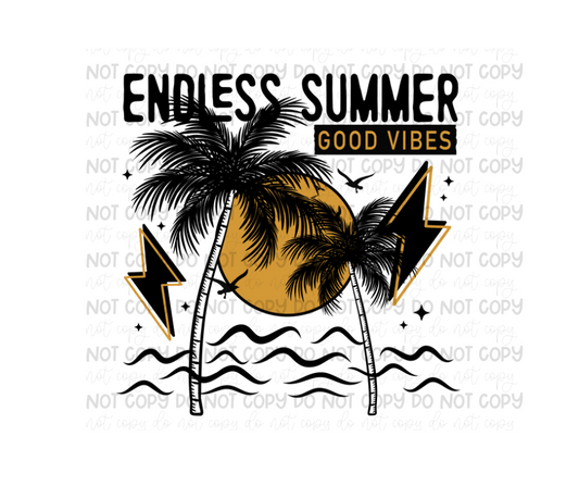 Endless Summer mustard-Ready to Press Transfer