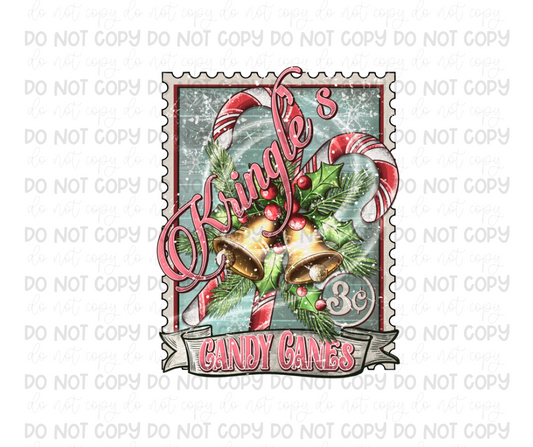 Kringle's Candy Canes-Ready to Press Transfer