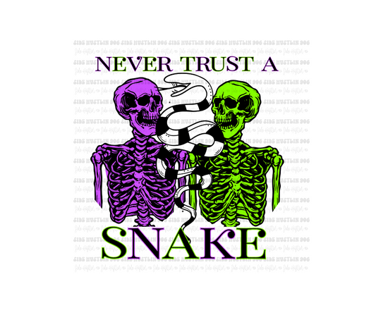 Never trust a Snake-Ready to Press Transfer