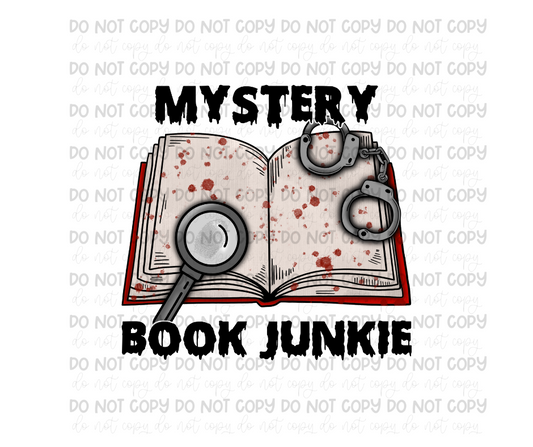 Mystery Book Junkie-Ready to Press Transfer