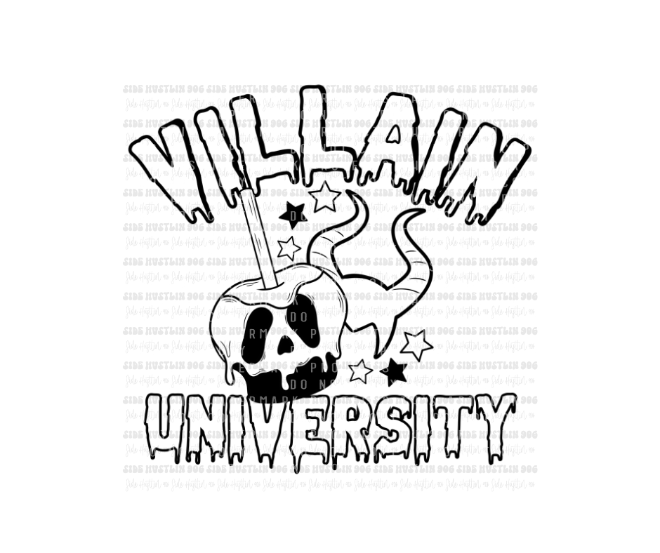 Villian University-Ready to Press Transfer