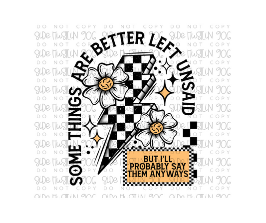 Better left Unsaid-Ready to Press Transfer