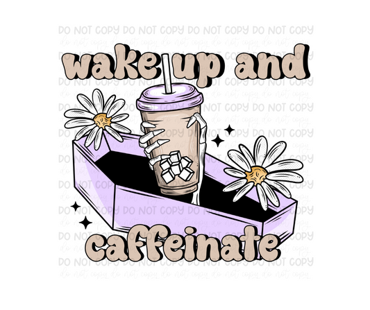 Wakeup & Caffeinate-Ready to Press Transfer