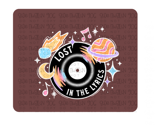 Lost in the Lyrics white-Ready to Press Transfer