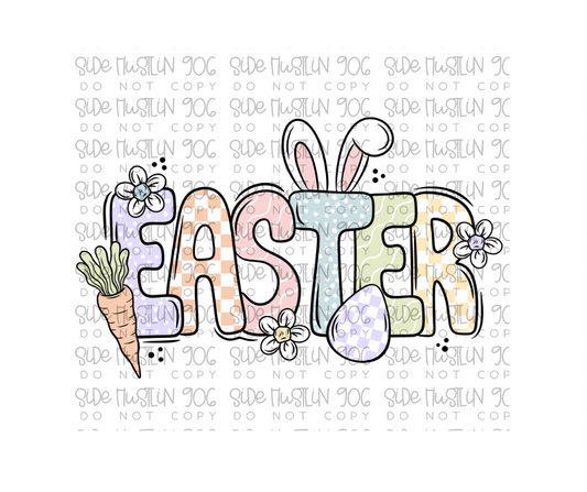 Easter Girly-Ready to Press Transfer
