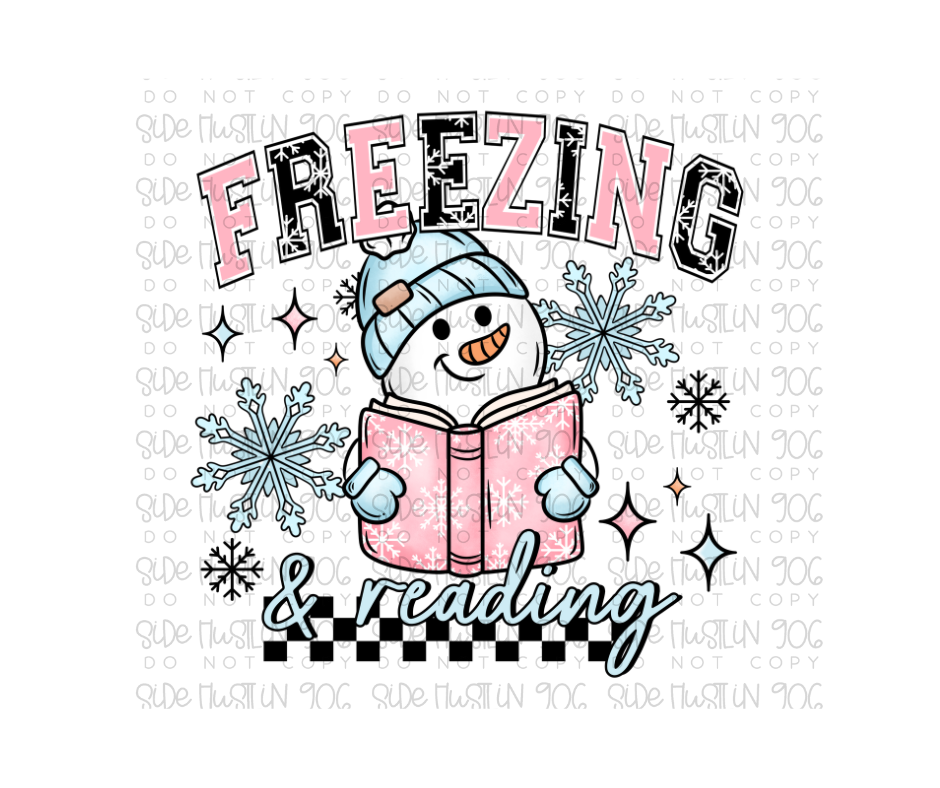 Freezing Reading-Ready to Press Transfer