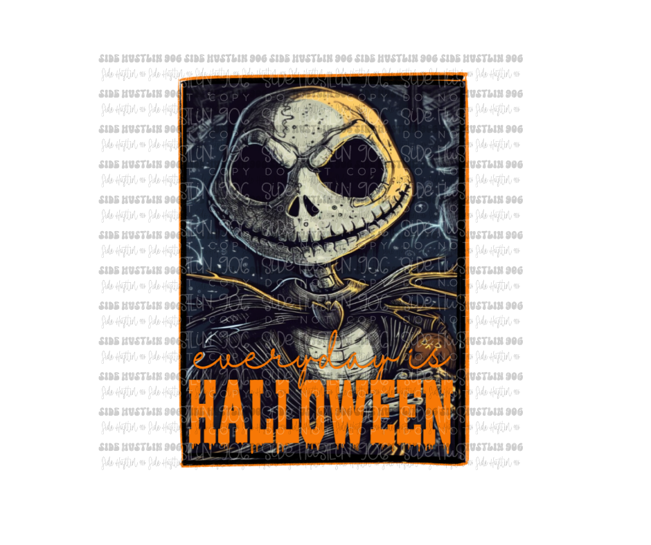 Everyday is Halloween-Ready to Press Transfer