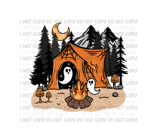 Spooky Camping-Ready to Press Transfer