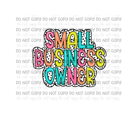 Small Business Owner-Ready to Press Transfer