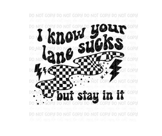 Lane Sucks-Ready to Press Transfer