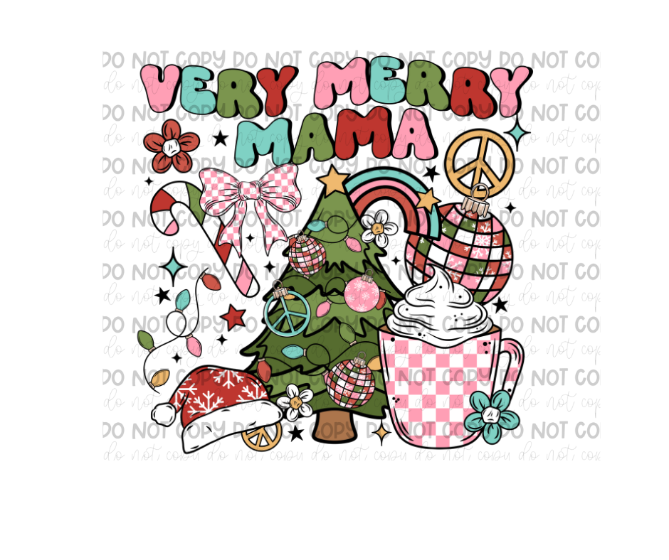 Very Merry Mama-Ready to Press Transfer